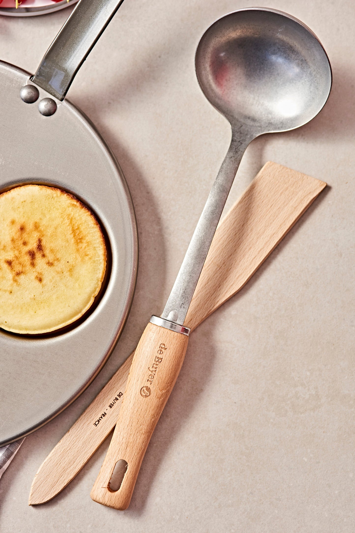 De Buyer B Bois 34cm Stainless Steel Ladle