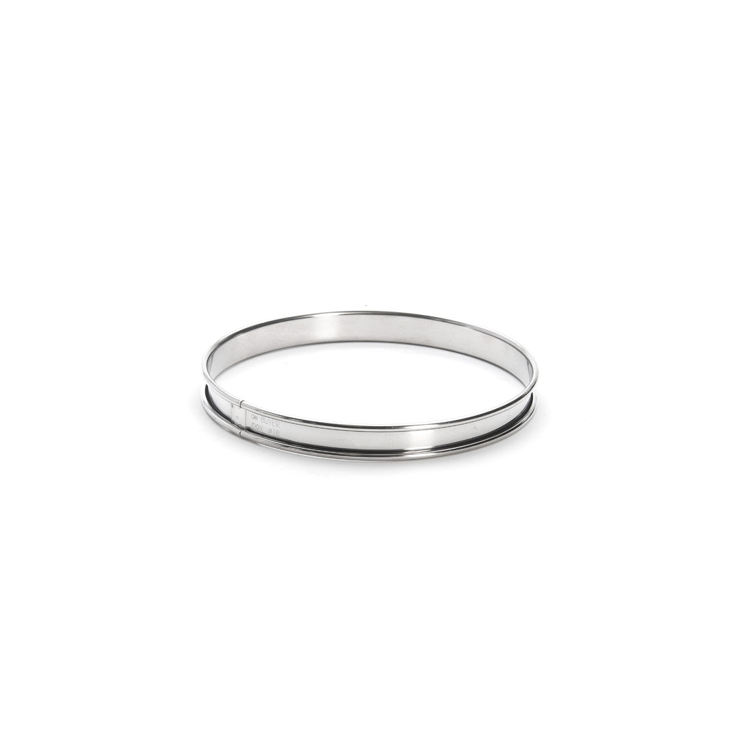 De Buyer Round 18cm Rolled Edge Tart Ring