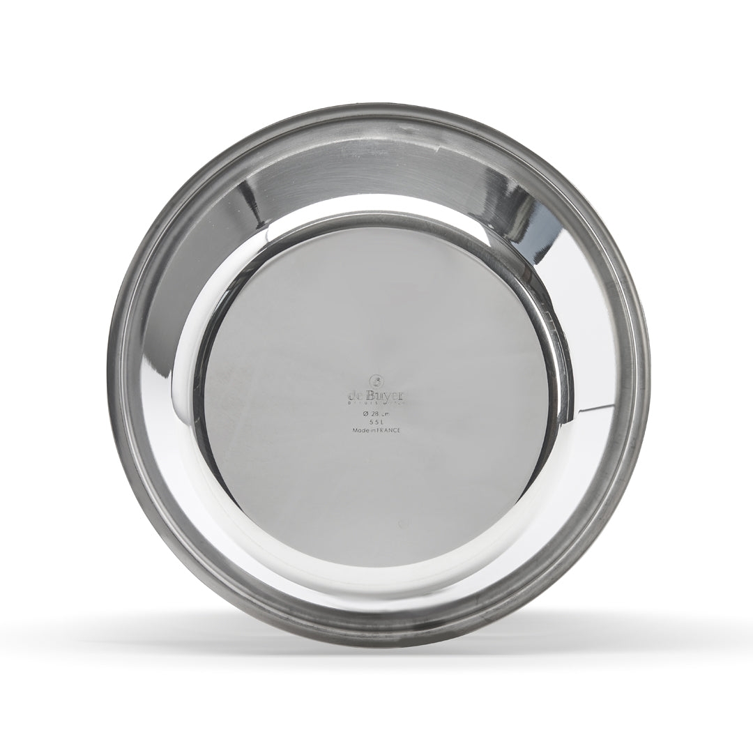 De Buyer Flat Bottom 32cm Pastry Bowl