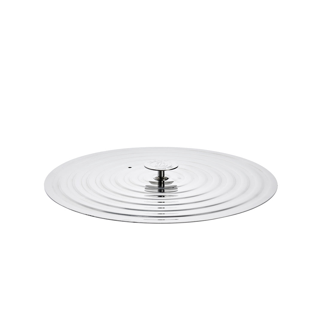 De Buyer Universal 20 - 24cm Stainless Steel Frying Pan Lid