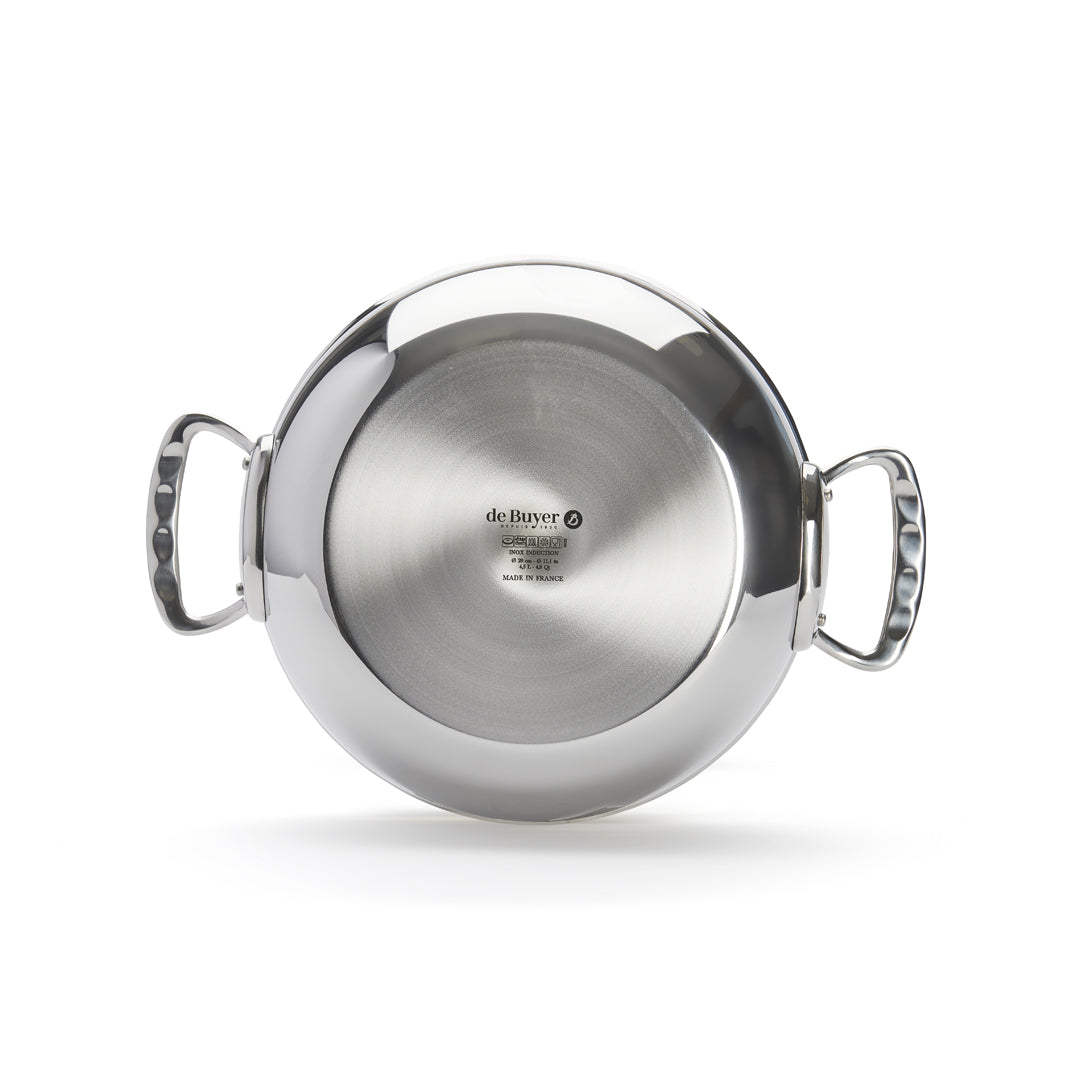 De Buyer Affinity 28cm Conical Sauté Pan with Lid