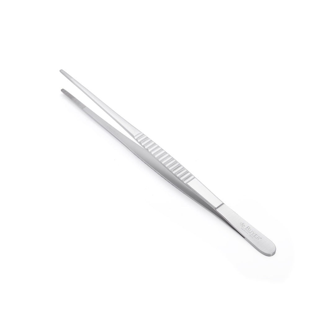De Buyer Stainless Steel 16cm Straight Tweezer