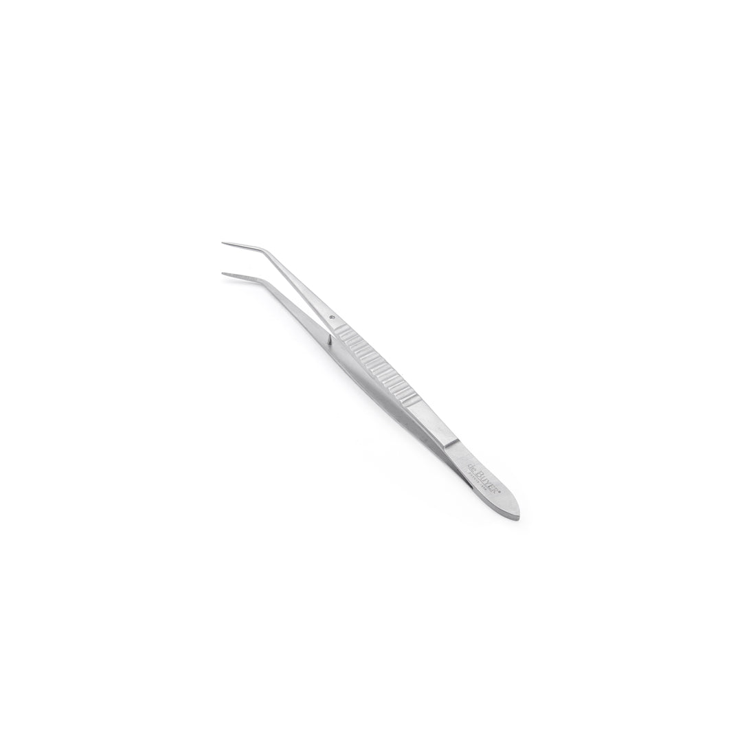 De Buyer Stainless Steel 16cm Curved End Tweezer