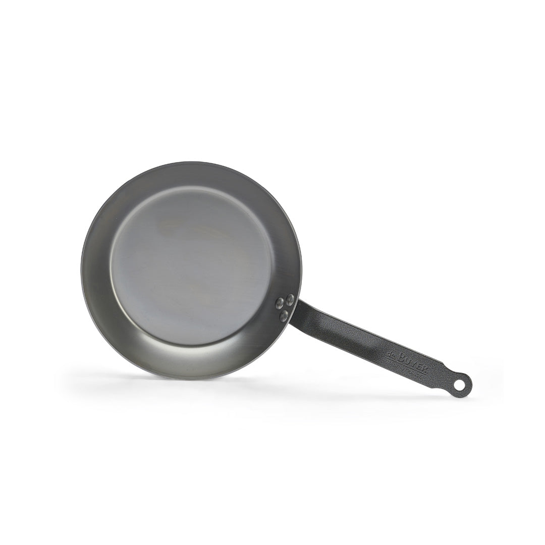 De Buyer Carbone Plus 24cm Round Lyonnaise Frying Pan