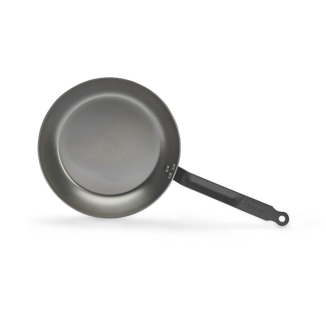 De Buyer Carbone Plus 28cm Round Lyonnaise Frying Pan
