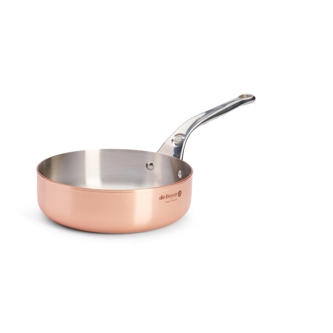 De Buyer Prima Matera 20cm Saute Pan | Steel Handle