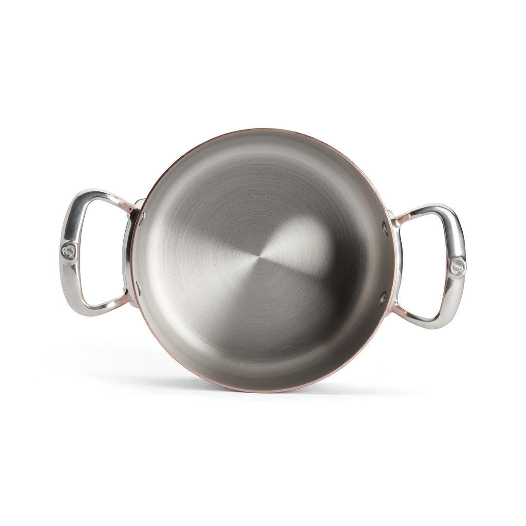 De Buyer Prima Matera 20cm Stewpan with Lid | Steel Handle