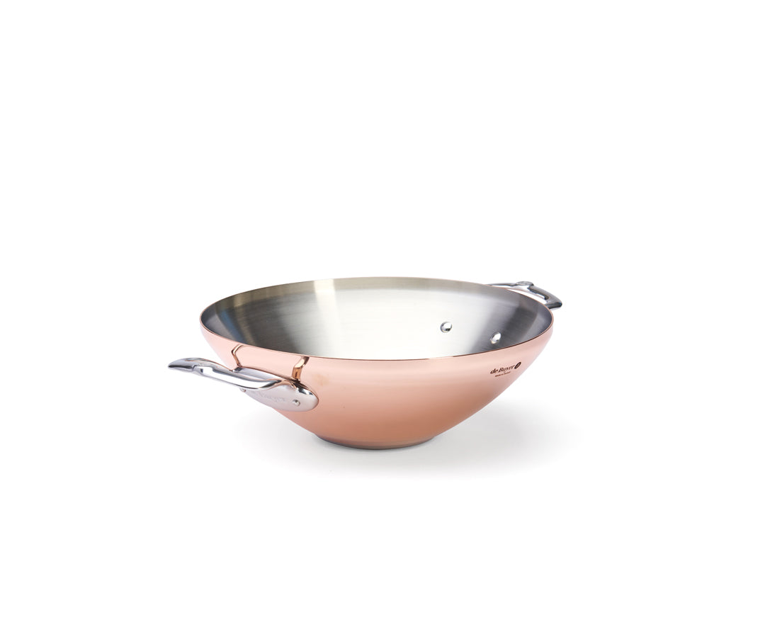 De Buyer Prima Matera 32cm Wok | Steel Handle