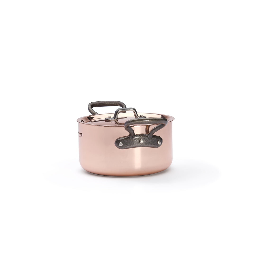 De Buyer Prima Matera 16cm Stewpan with Lid | Cast Handle