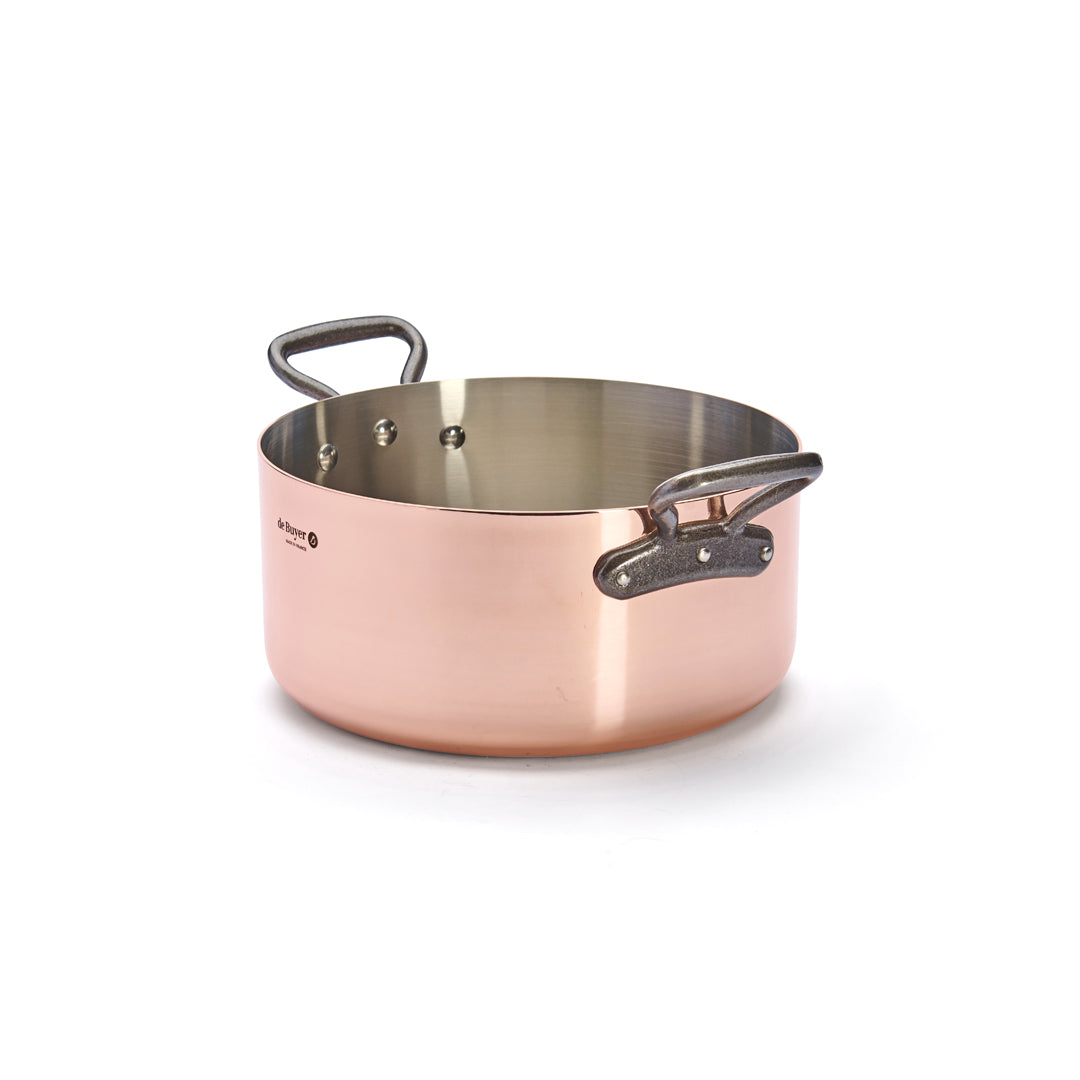 De Buyer Prima Matera 28cm Stewpan with Lid | Cast Handle