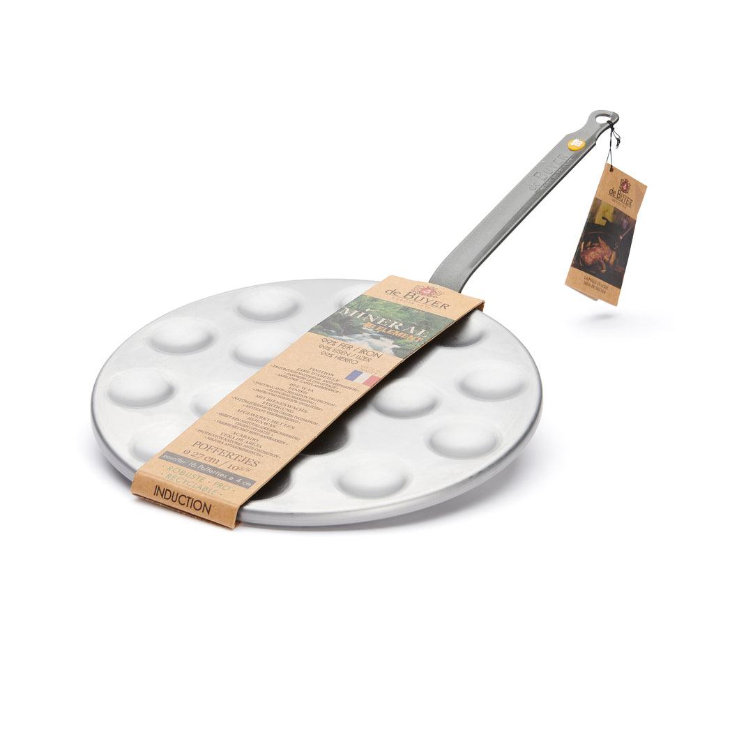 De Buyer Mineral B 27cm Mini Blinis Pan - HAUSwares