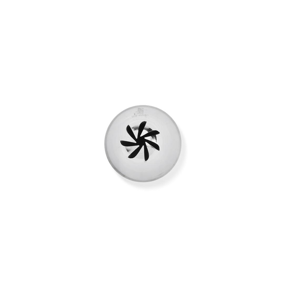 De Buyer Stainless Steel 9mm Rose Nozzle - 8 Points - HAUSwares