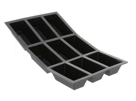 De Buyer Moul'Flex Silicone Mould - 9 Rectangular Cake Portions