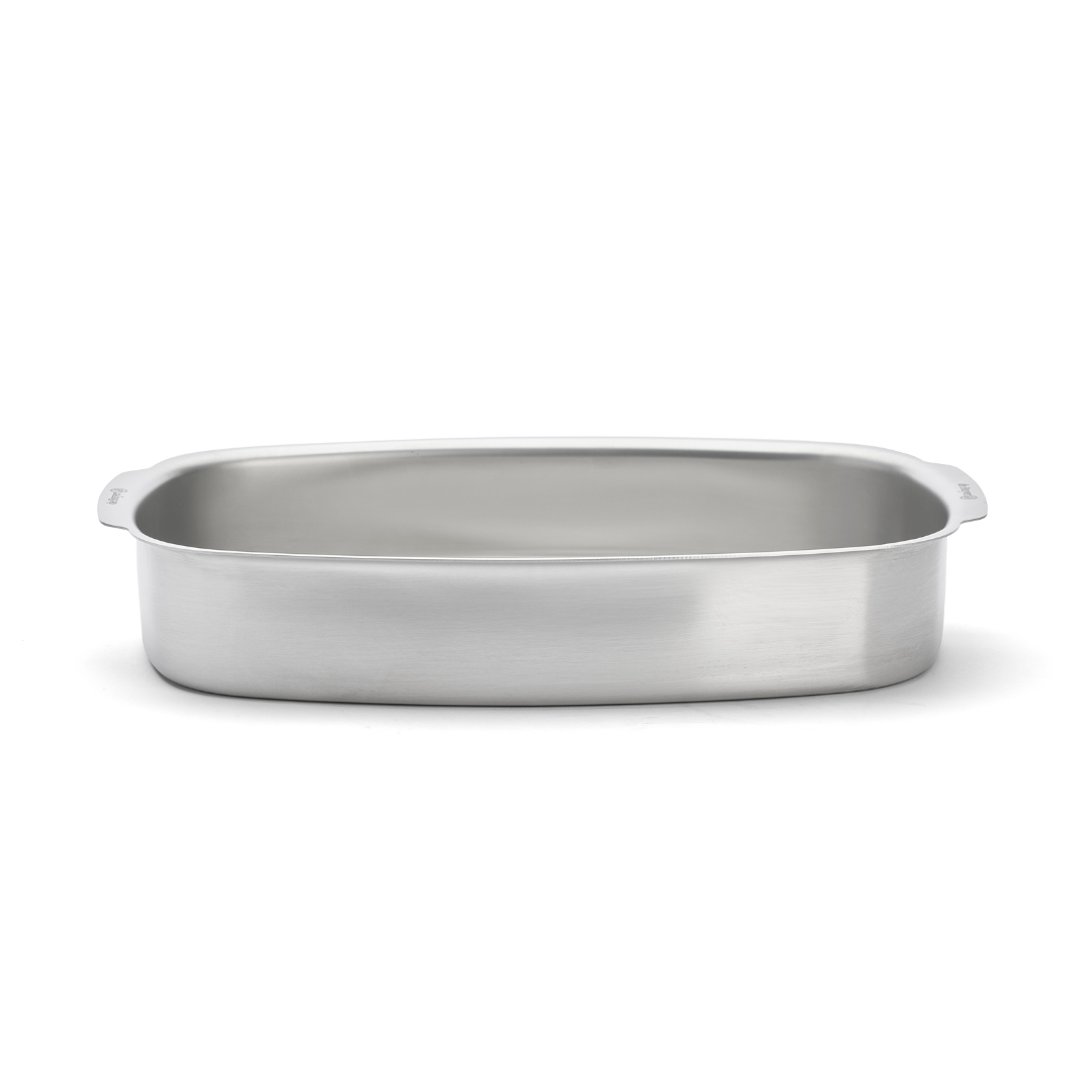 Oven Dish 38 x 26cm Stainless Steel