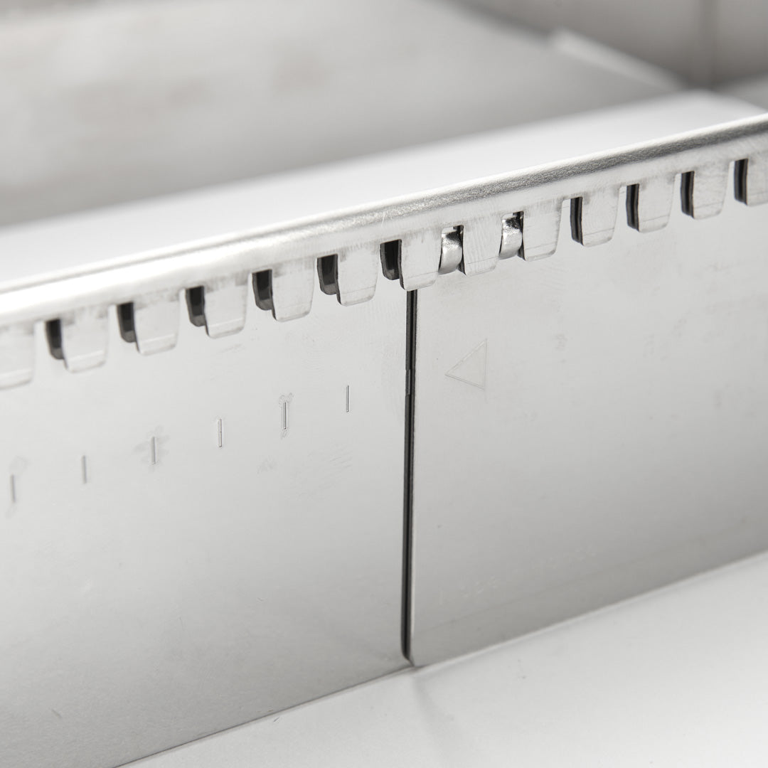 De Buyer Adjustable 40 x 21cm Rectangular Pastry Frame