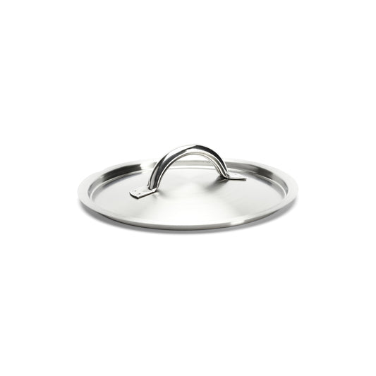 De Buyer Brushed 18cm Stainless Steel Lid