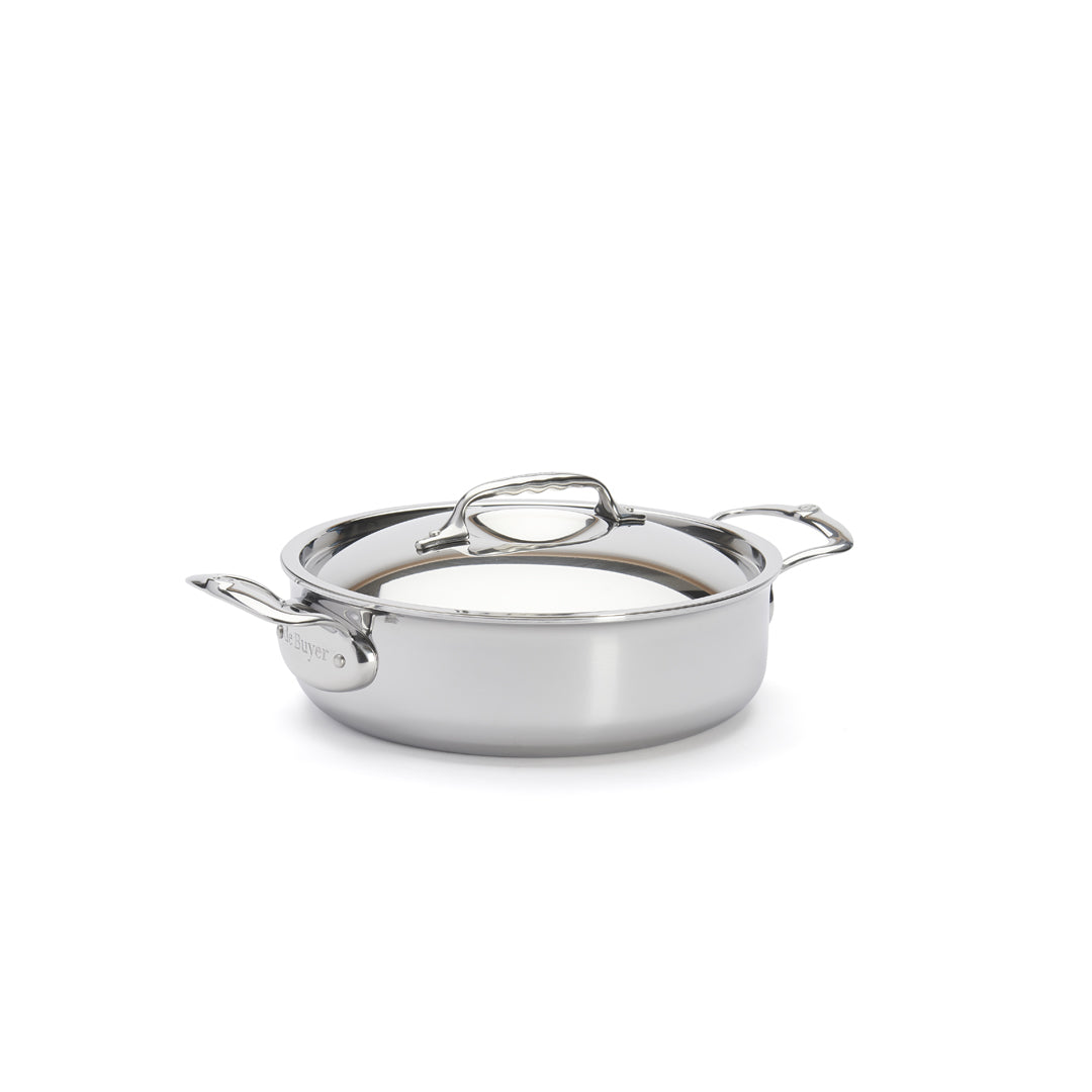 De Buyer Affinity 24cm Sauté Pan with Lid