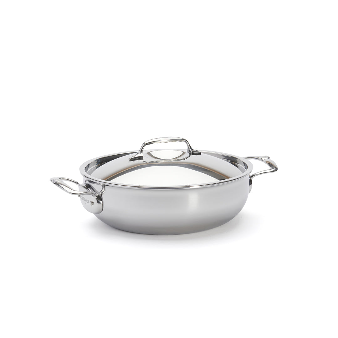 De Buyer Affinity 28cm Conical Sauté Pan with Lid