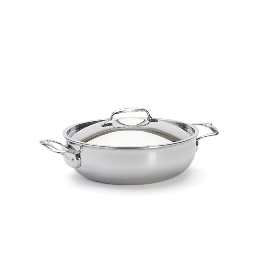 De Buyer Affinity 28cm Conical Sauté Pan with Lid