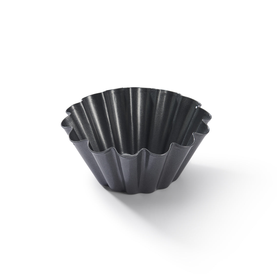 De Buyer Fluted 10cm Mini Brioche Mould