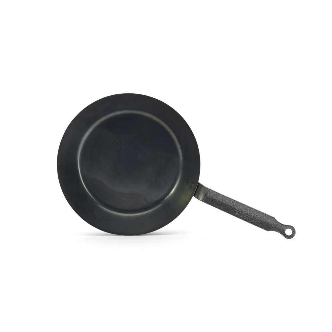 De Buyer Blue Steel 24cm Round Lyonnaise Frying pan
