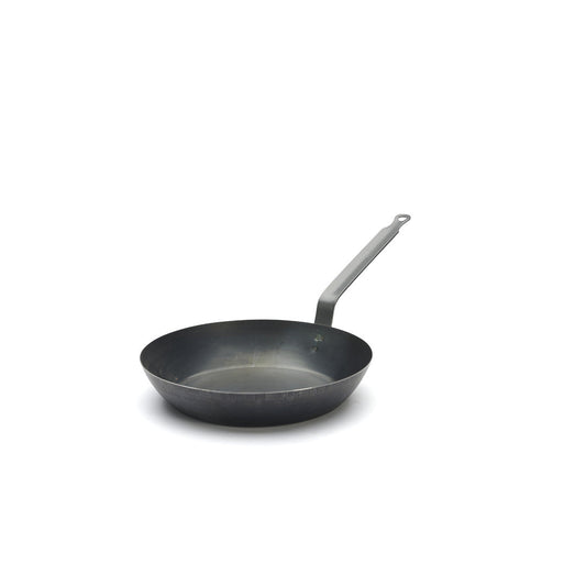 De Buyer Blue Steel 26cm Round Lyonnaise Frying pan