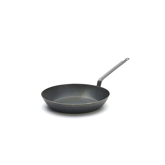 De Buyer Blue Steel 30cm Round Lyonnaise Frying pan