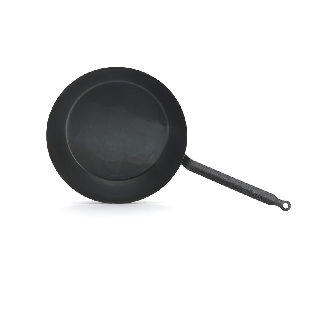 De Buyer Blue Steel 30cm Round Lyonnaise Frying pan