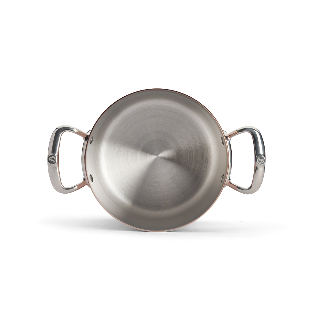 De Buyer Prima Matera 20cm Stockpot with Lid | Steel Handle