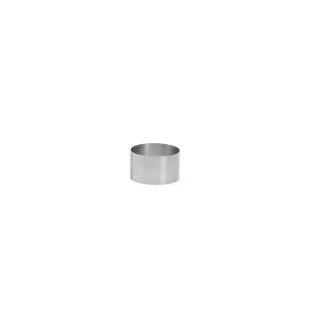 De Buyer 7.5cm Round Perforated Tart Ring