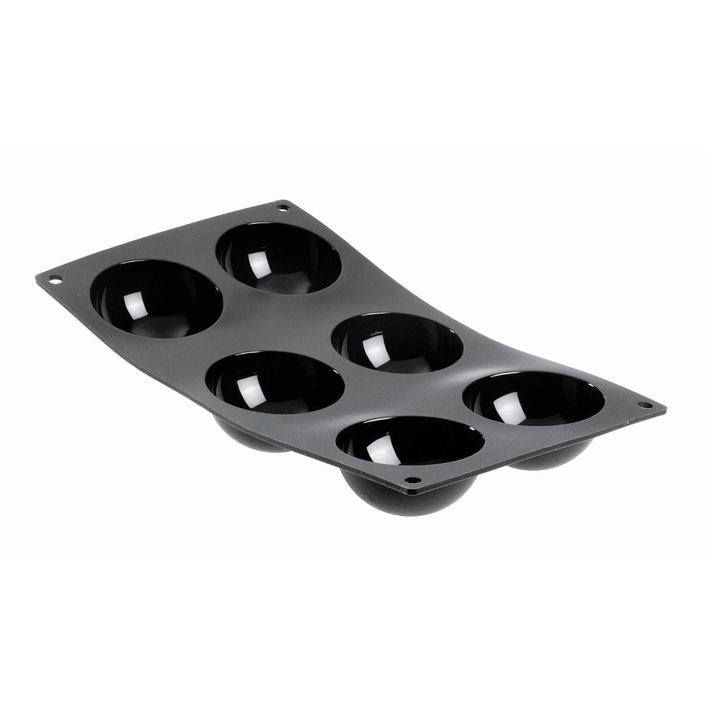 De Buyer Moul'Flex Silicone Mould - 6 Hemispherical Portions