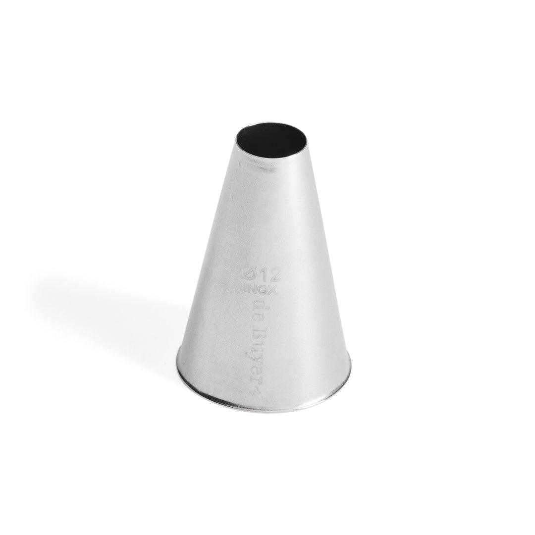 De Buyer Stainless Steel 12mm Plain Nozzle - HAUSwares