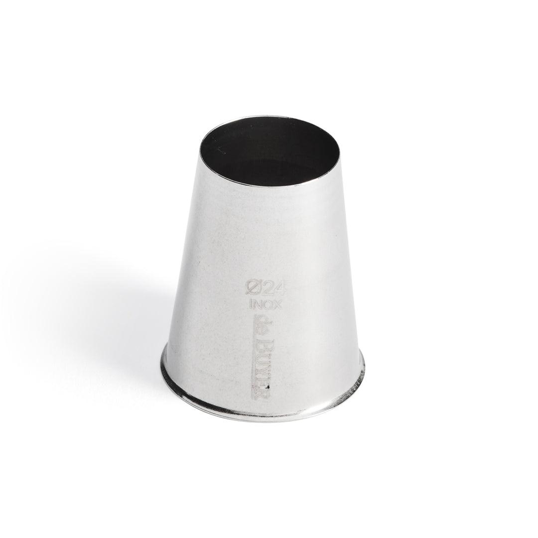 De Buyer Stainless Steel 24mm Plain Nozzle - HAUSwares
