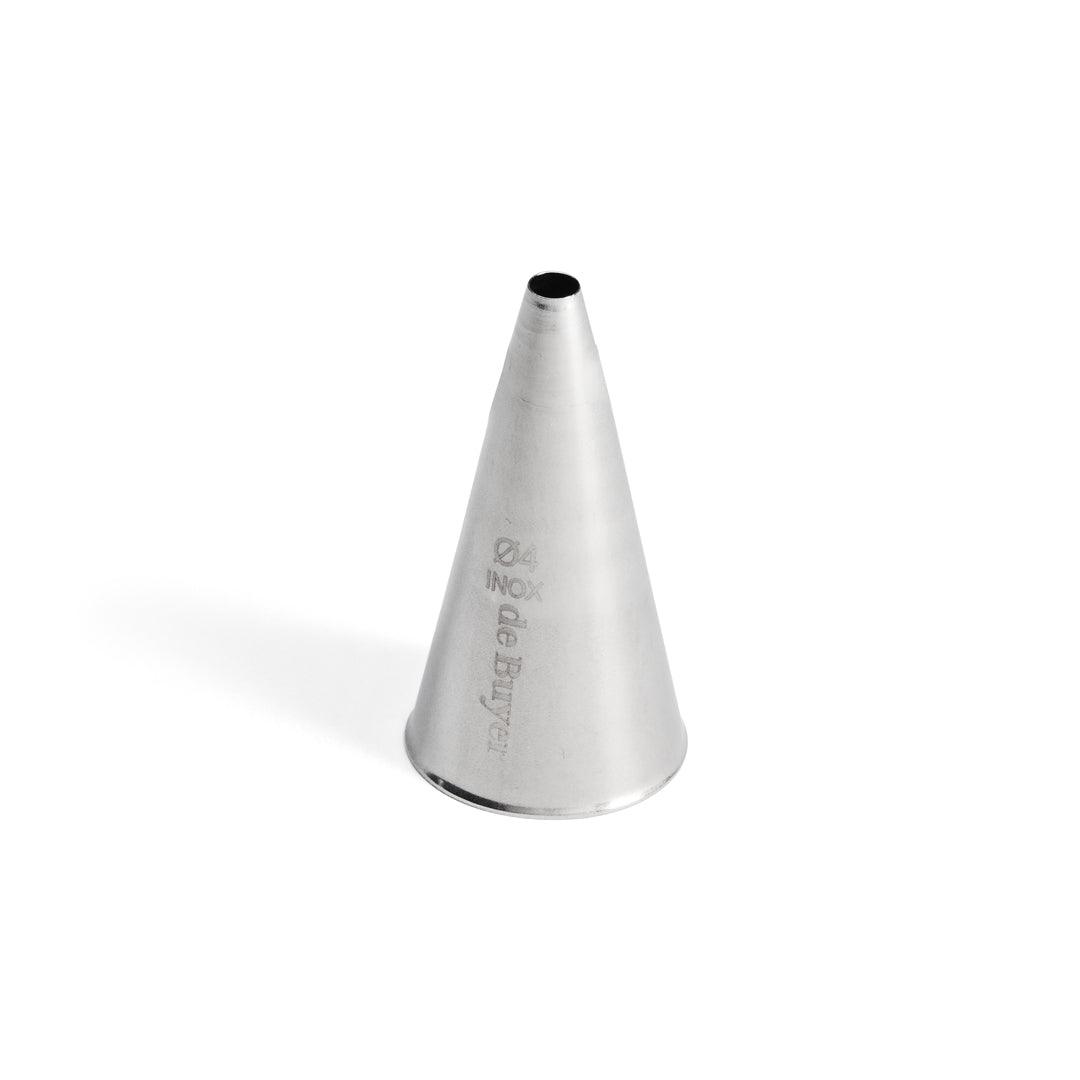De Buyer Stainless Steel 4mm Plain Nozzle - HAUSwares