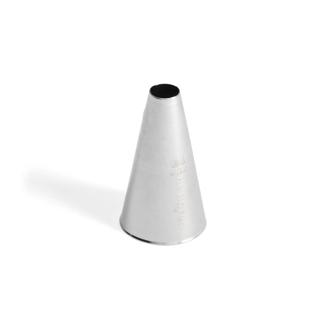 De Buyer Stainless Steel 8mm Plain Nozzle - HAUSwares