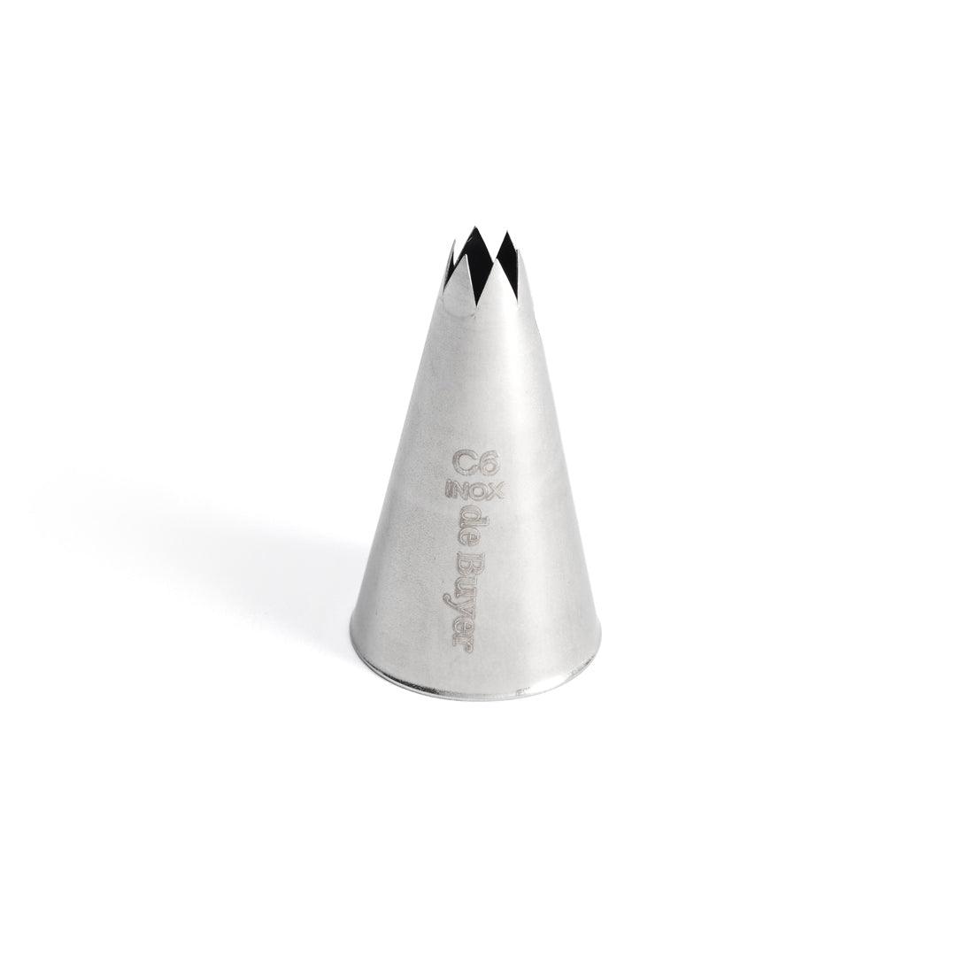 De Buyer Stainless Steel Star Nozzle (C6) - HAUSwares