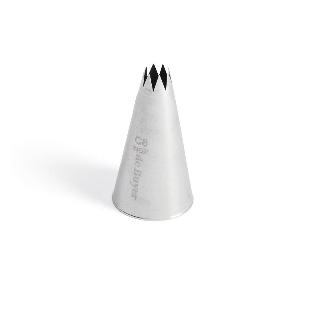 De Buyer Stainless Steel Star Nozzle (C8) - HAUSwares