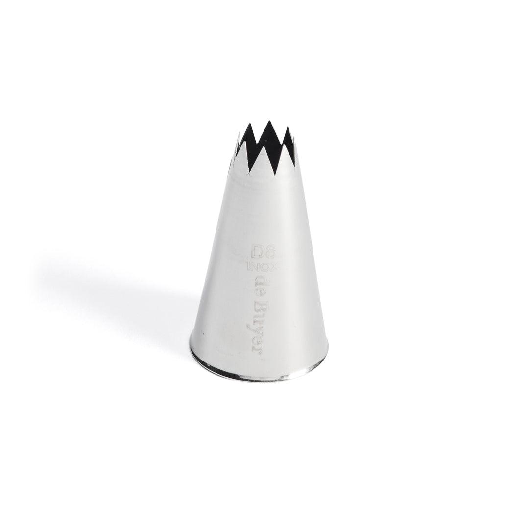 De Buyer Stainless Steel Star Nozzle (D8) - HAUSwares