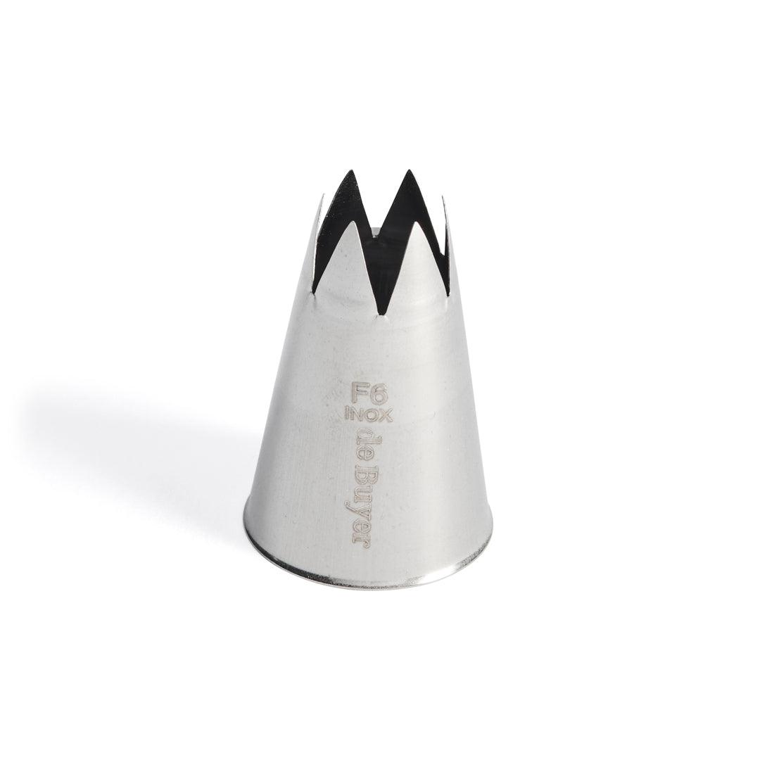 De Buyer Stainless Steel Star Nozzle (F6) - HAUSwares