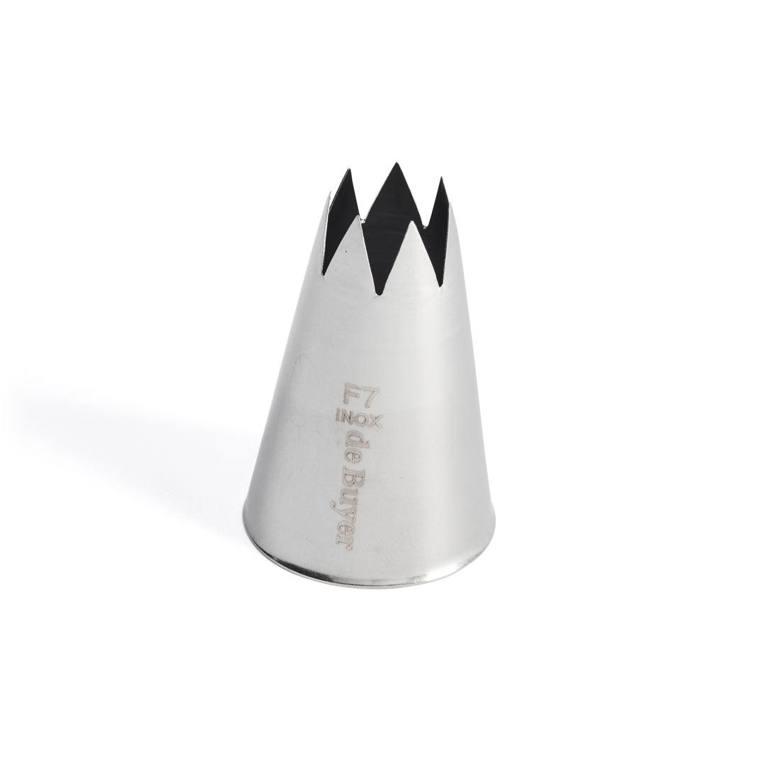 De Buyer Stainless Steel Star Nozzle (F7) - HAUSwares