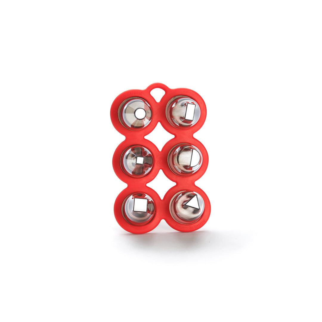 De Buyer Tritan Geo Nozzle Set With Holder - 6 Piece Set - HAUSwares