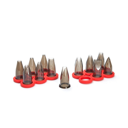 De Buyer Tritan Nozzle Set Catering - 12 Piece Set - HAUSwares