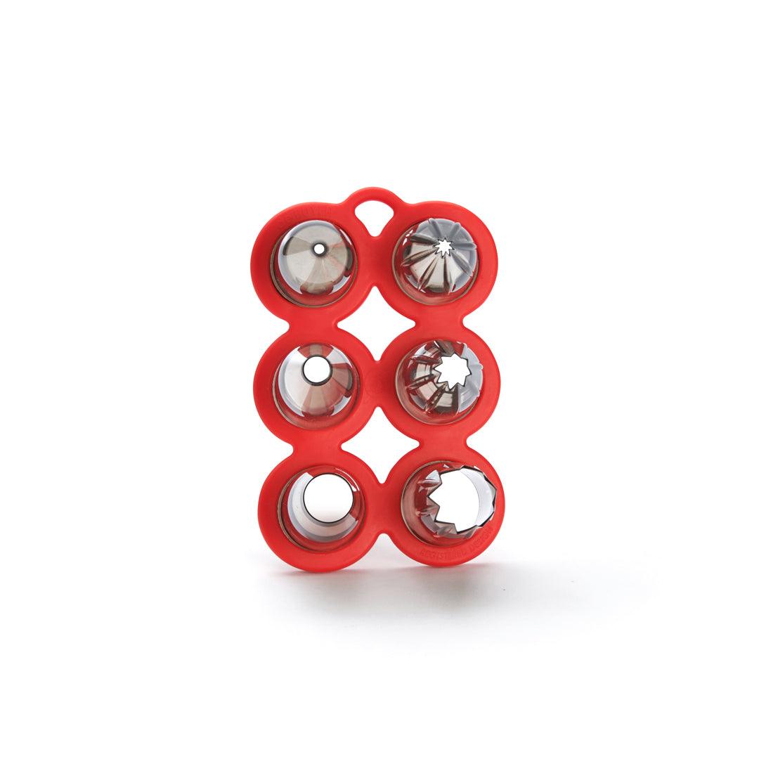 De Buyer Tritan Starter Nozzle Set With Holder - 6 Piece Set - HAUSwares