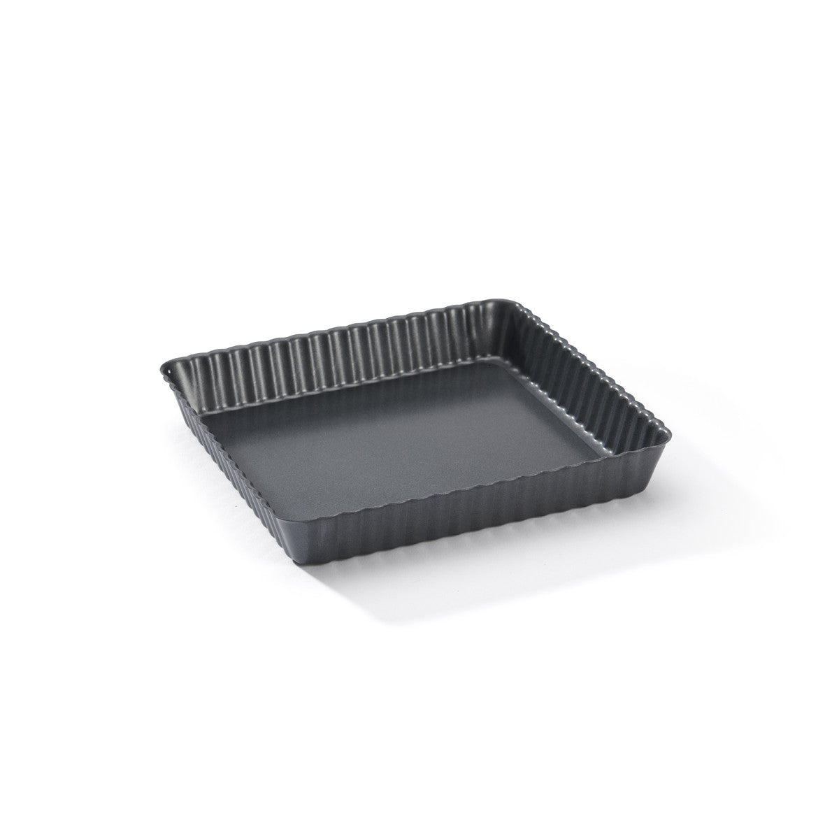 De Buyer Fluted 23cm Square Tart Mould W/Loose Base
